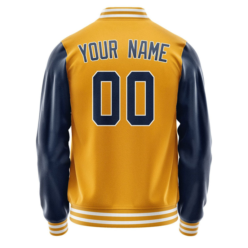 Custom Yellow Blue Jacket JA1919101918B31810