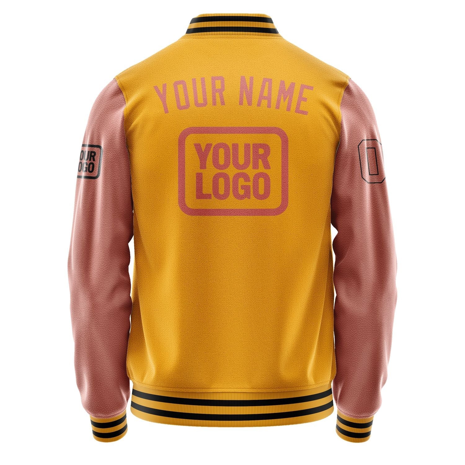 Custom Yellow Copper Rose Jacket JA191929191717292917