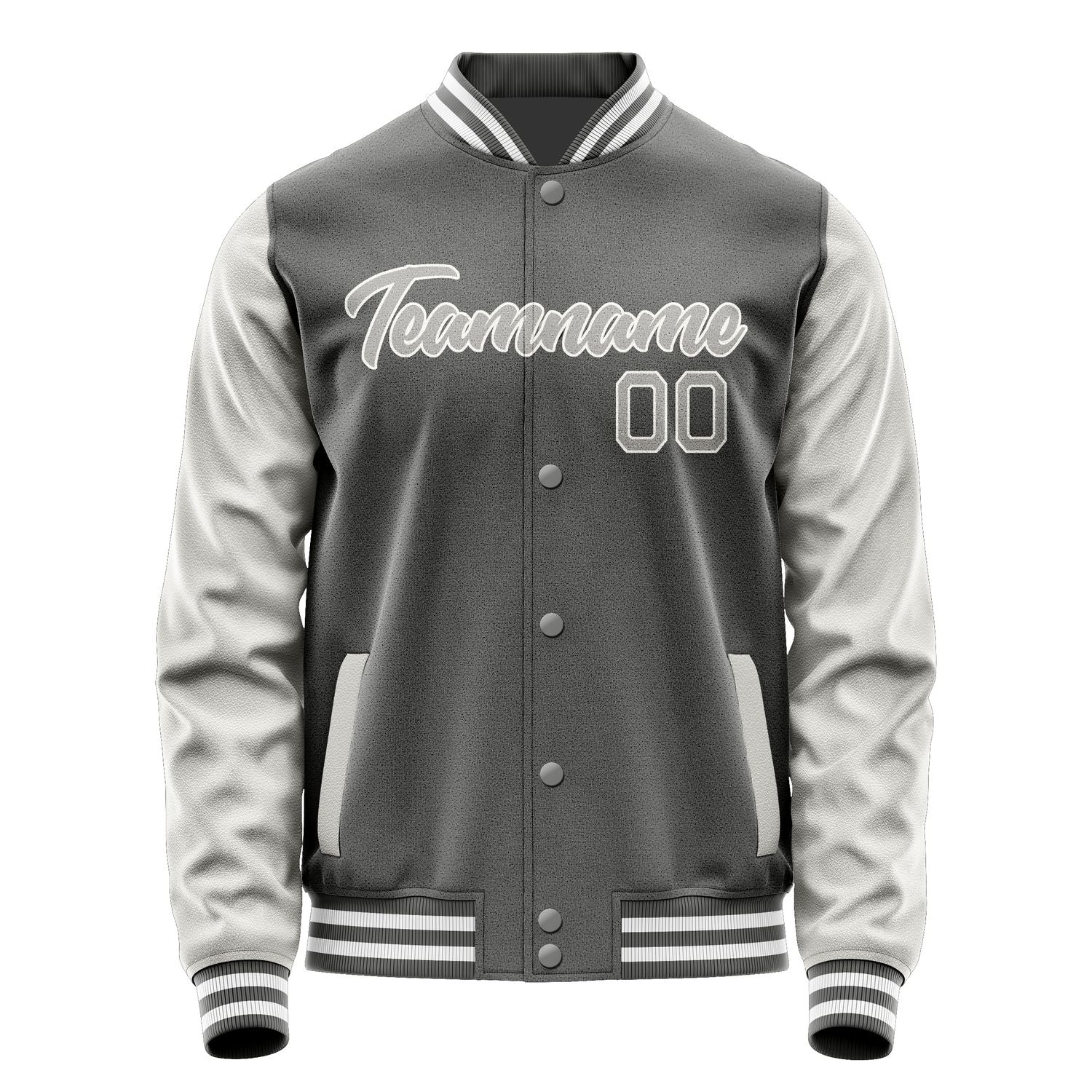 Custom Dark Grey Gray Jacket JA2020042018B21804