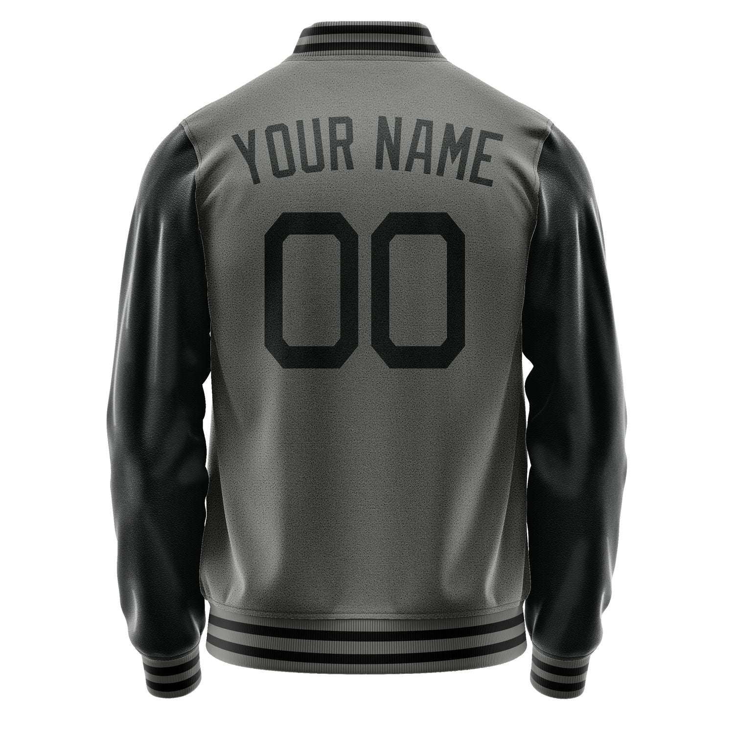 Custom Dark Grey Black Jacket JA2020172017B21717
