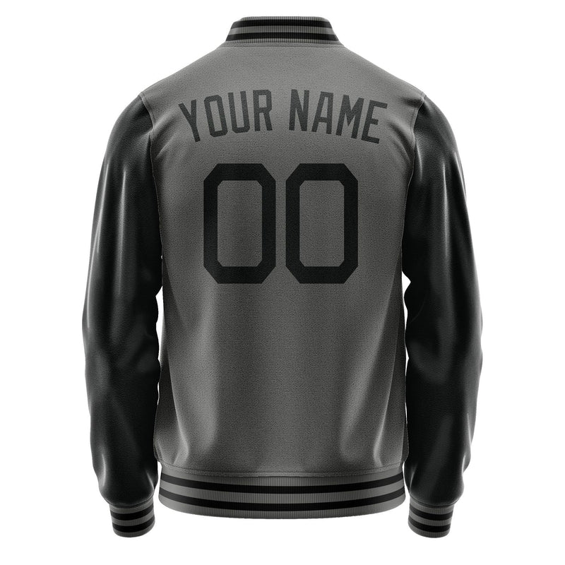 Custom Dark Grey Black Jacket JA2020172017B21717