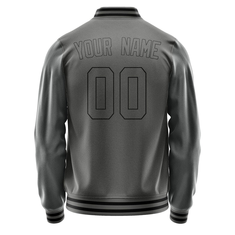 Custom Dark Grey Dark Grey Jacket JA2020202017B31720