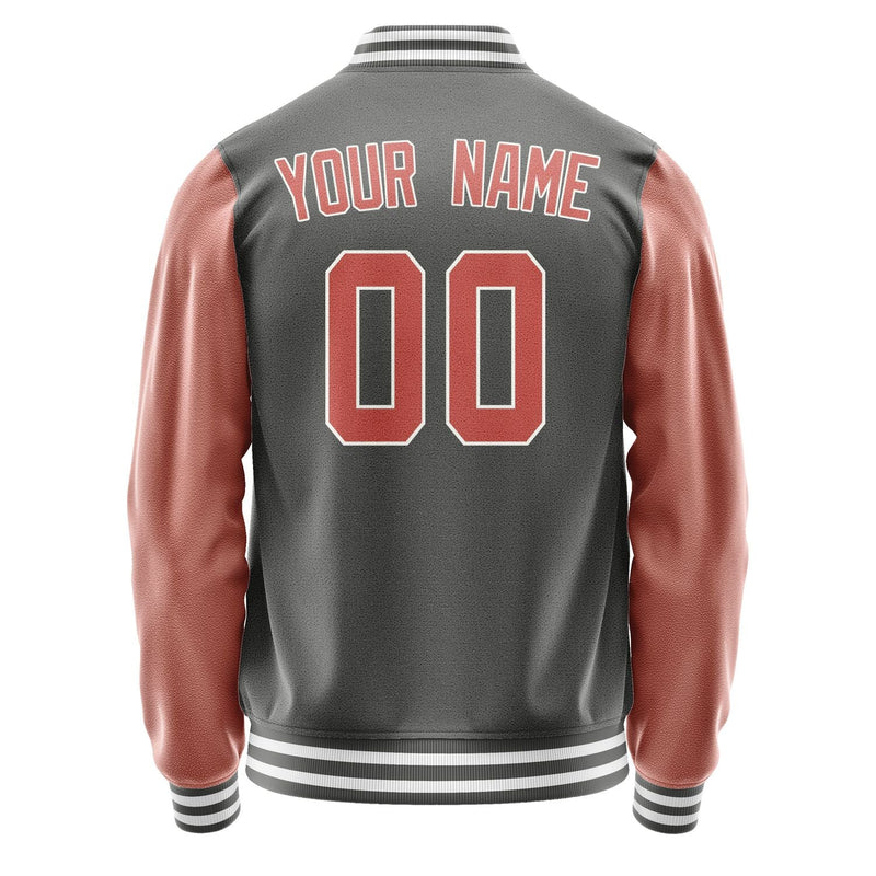 Custom Dark Grey Copper Rose Jacket JA2020292018B31829
