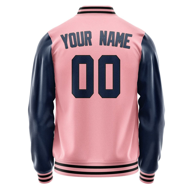 Custom Light Pink Blue Jacket JA2121102117B31710