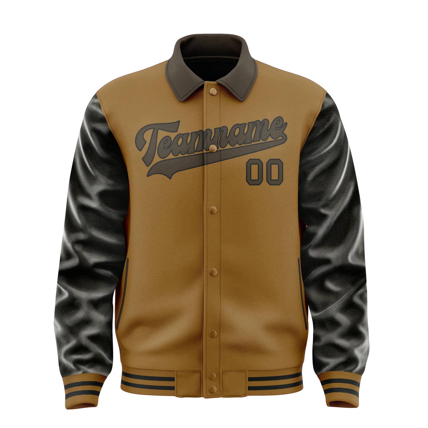 カスタムカーキブラウンジャケット