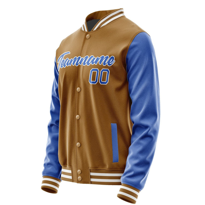 Custom Khaki Sky Blue Jacket JA2222092218B21809