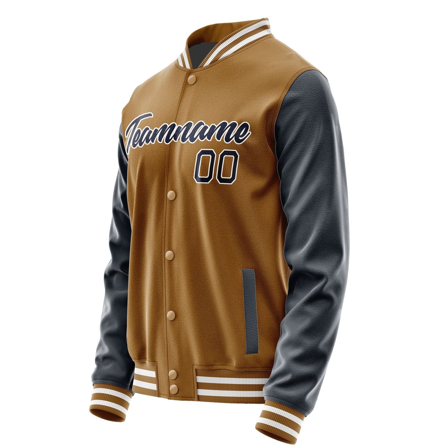 Custom Khaki Navy Jacket JA2222112218B21811