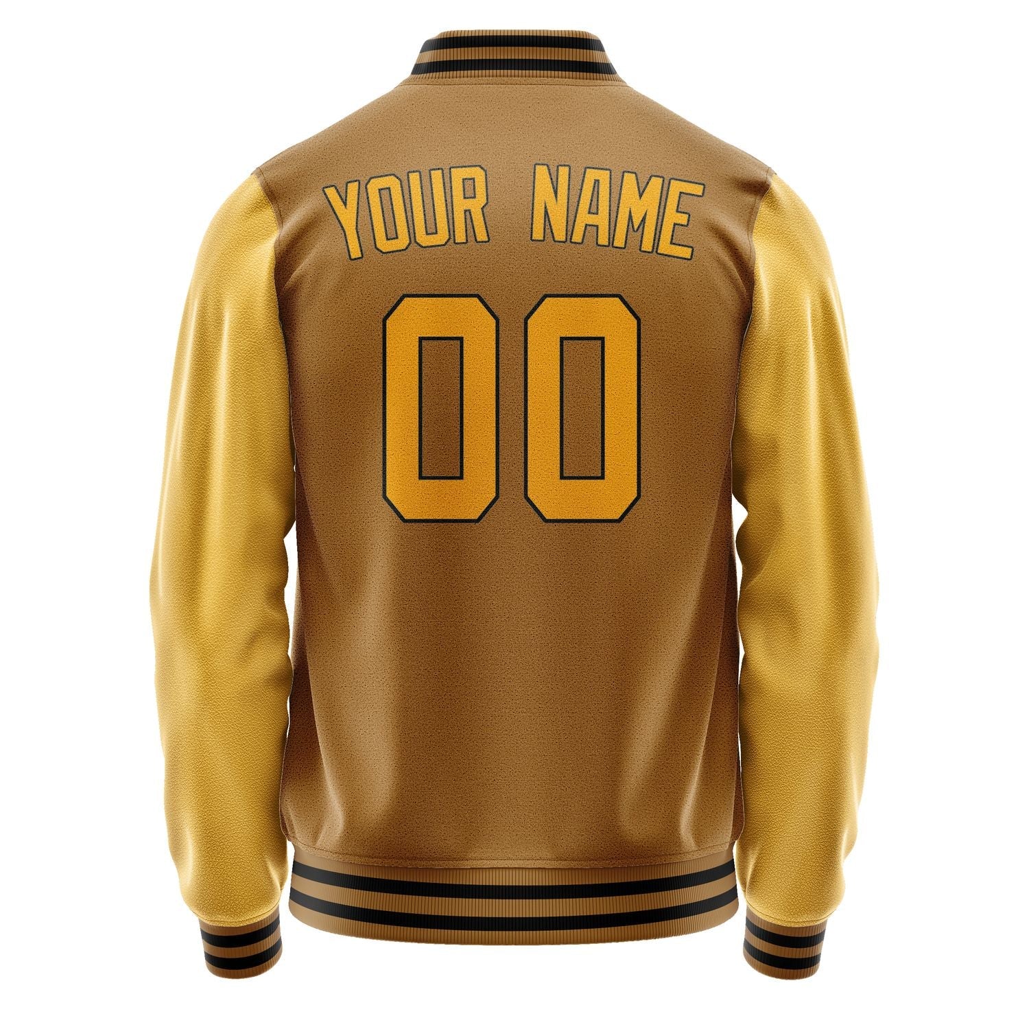 Custom Khaki Yellow Jacket JA2222192217B31719