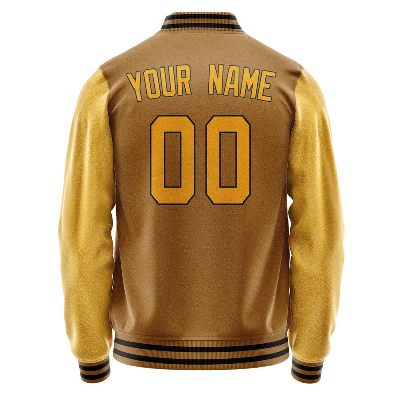 Custom Khaki Yellow Jacket JA2222192217B31719