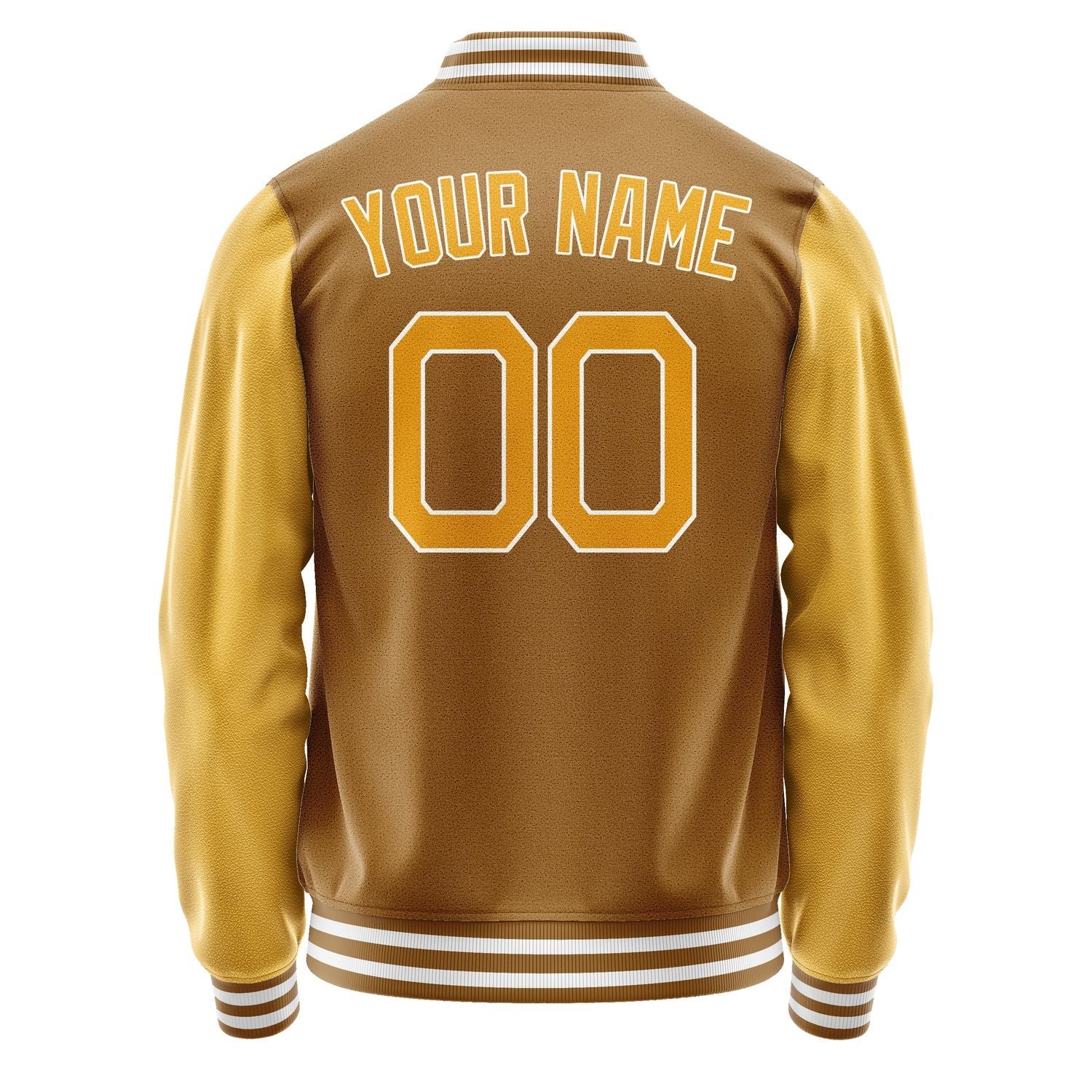Custom Khaki Yellow Jacket JA2222192218B21819