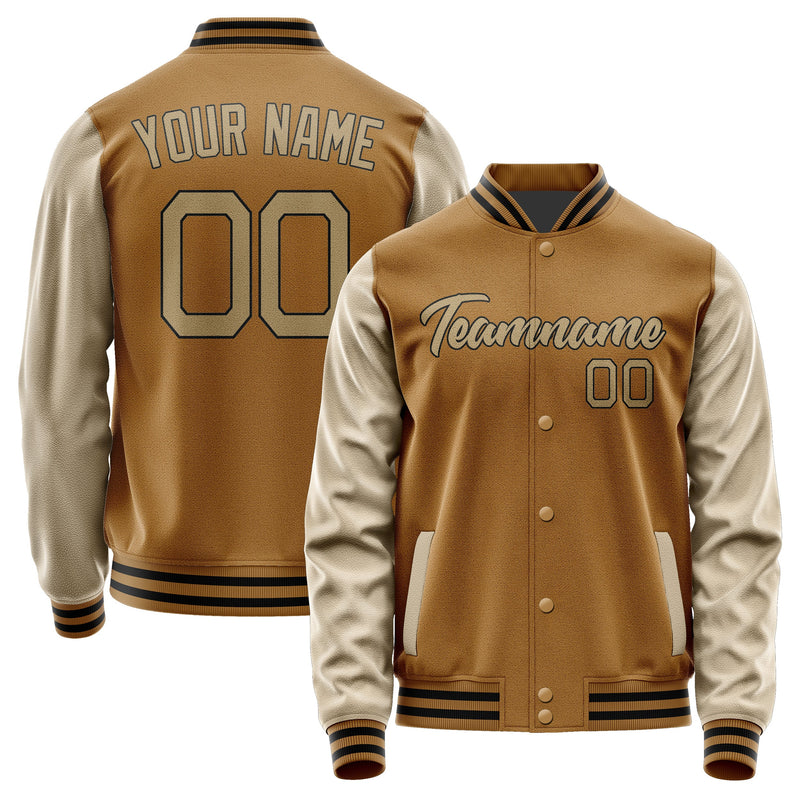 Custom Khaki Light Khaki Jacket JA2222252217B21725
