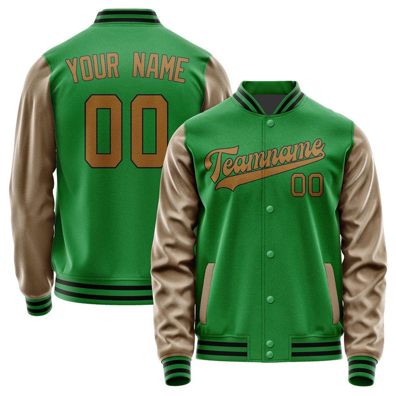 Custom Emerald Green Khaki Jacket JA2424222417B31722