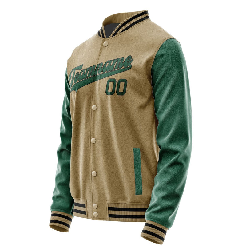 Custom Light Khaki Green Jacket JA2525052517B31705