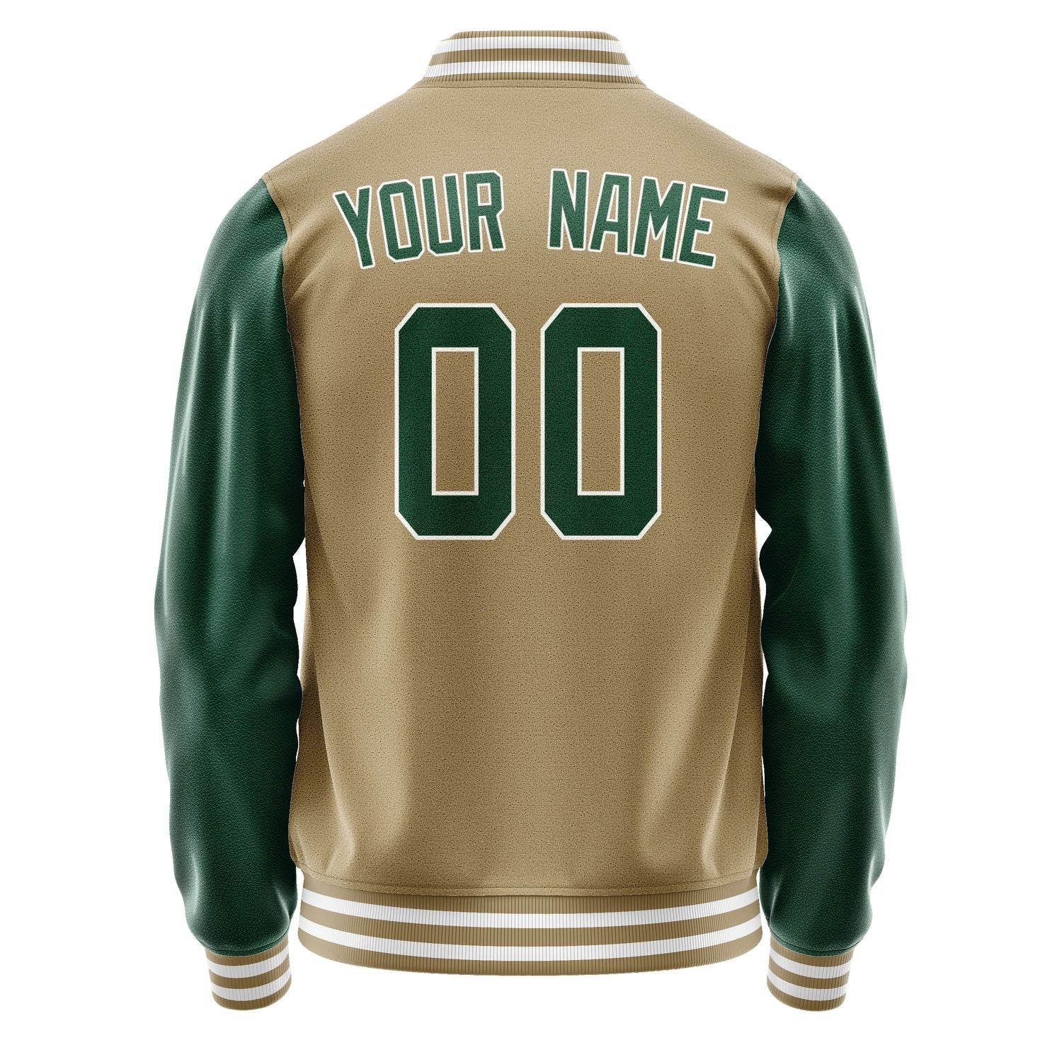 Custom Light Khaki Green Jacket JA2525052518B31805