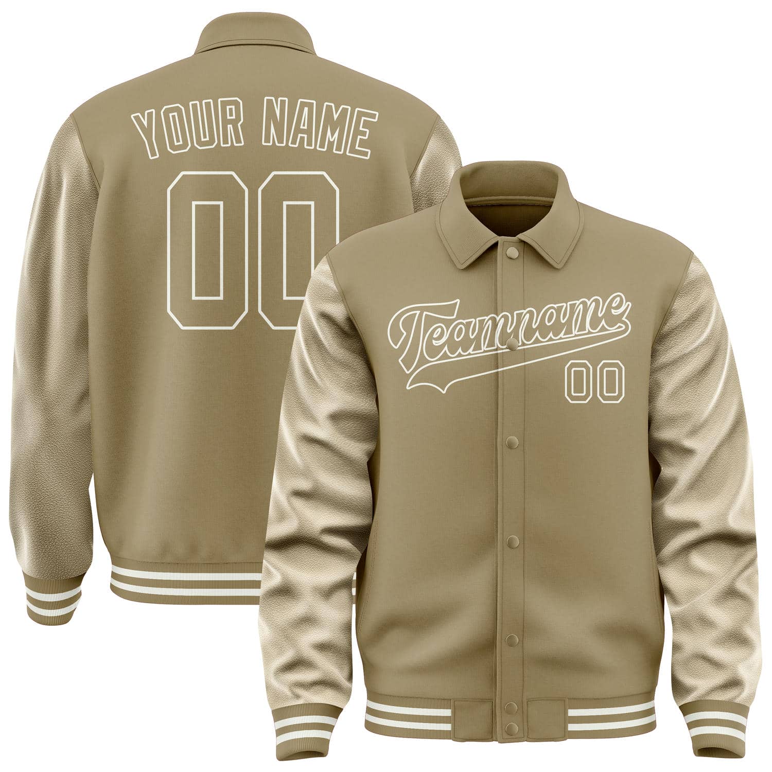 カスタムライトカーキライトカーキジャケット