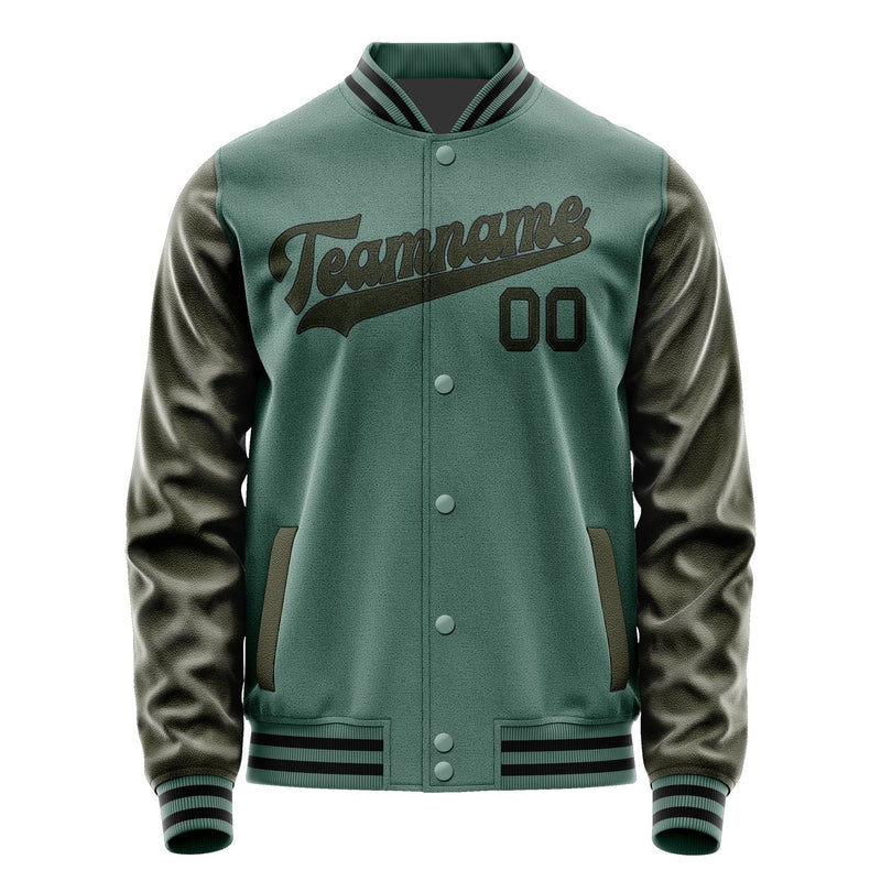 Custom Blue Green Olive Jacket JA2727022717B31702