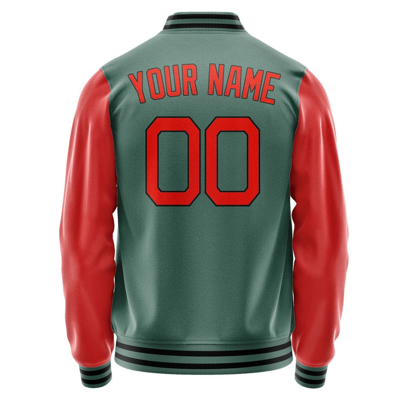 Custom Blue Green Orange Red Jacket JA2727122717B21712