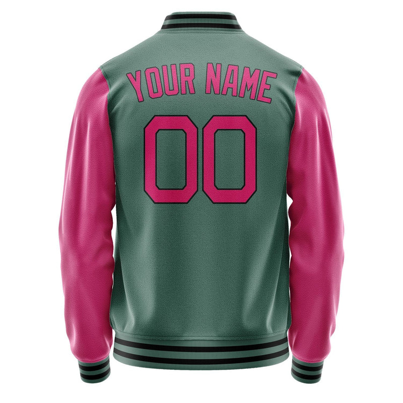 Custom Blue Green Pink Jacket JA2727132717B21713