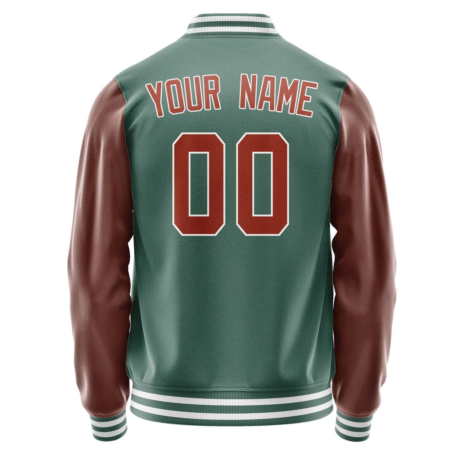 Custom Blue Green Coral Red Jacket JA2727162718B31816