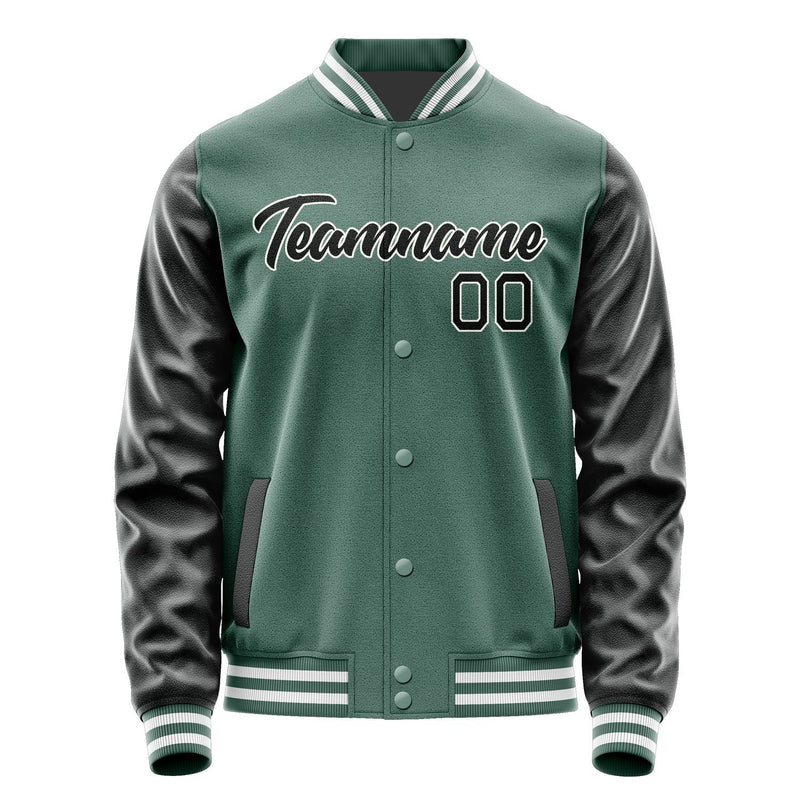 Custom Blue Green Black Jacket JA2727172718B21817