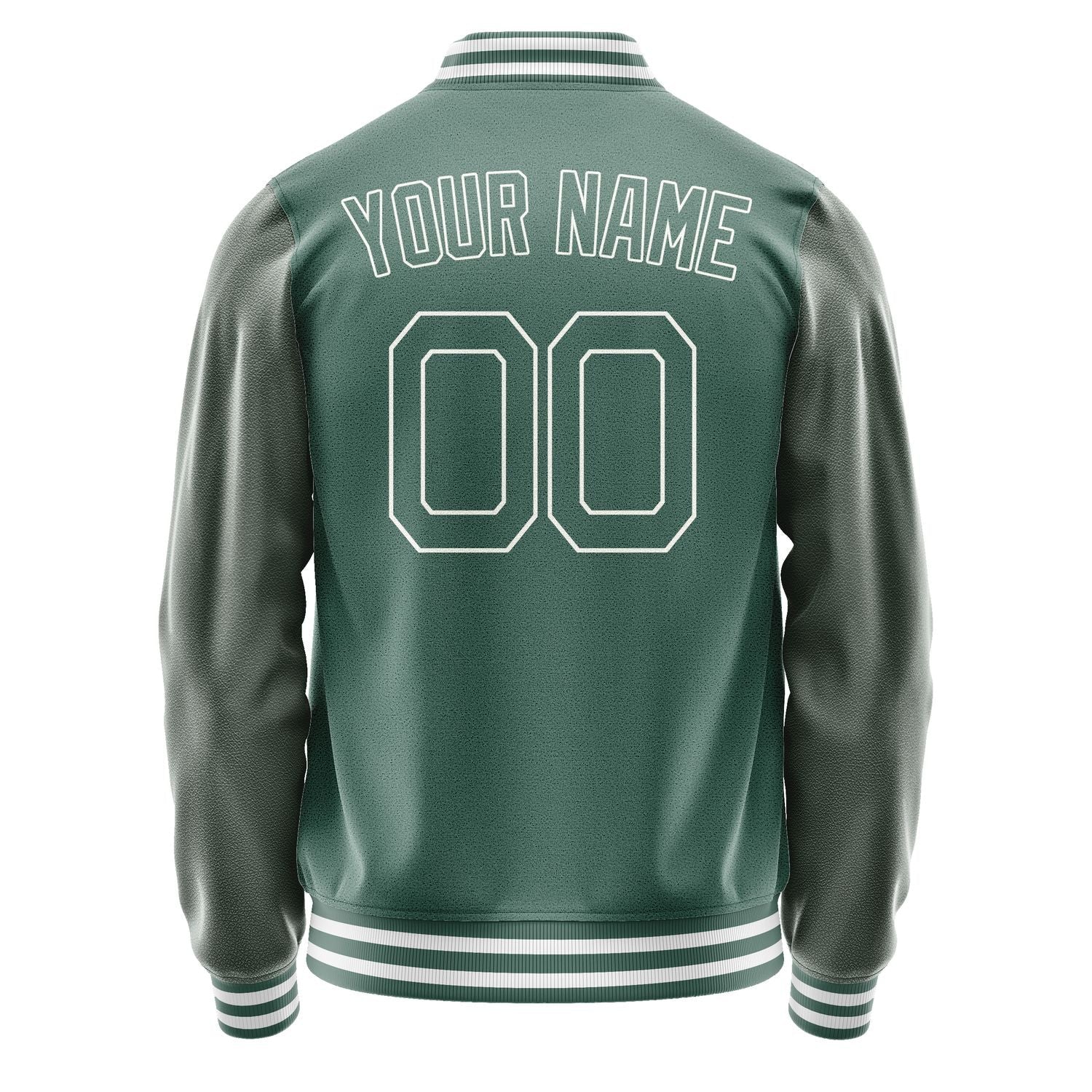 Custom Blue Green Blue Green Jacket JA2727272718B21827