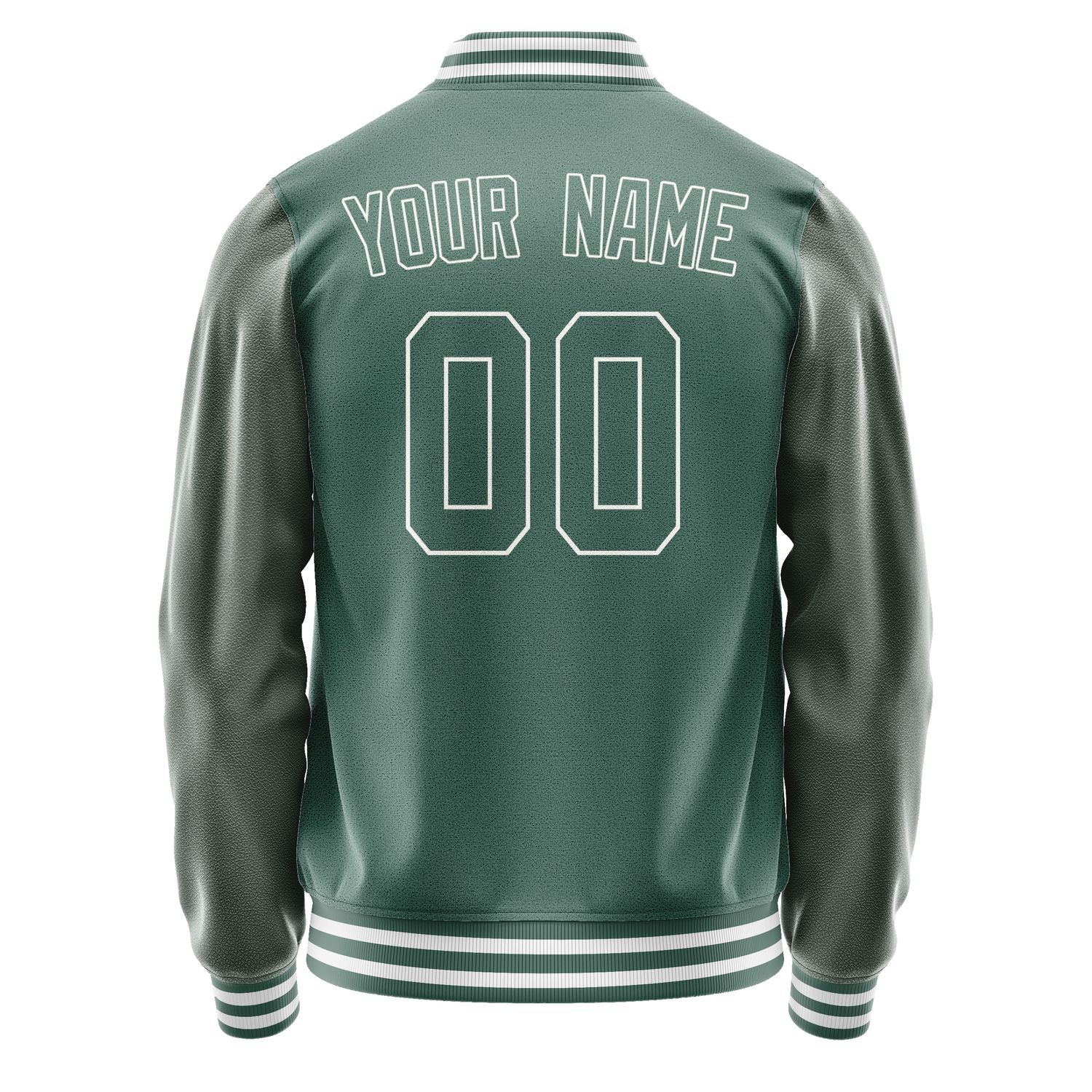 Custom Blue Green Blue Green Jacket JA2727272718B31827