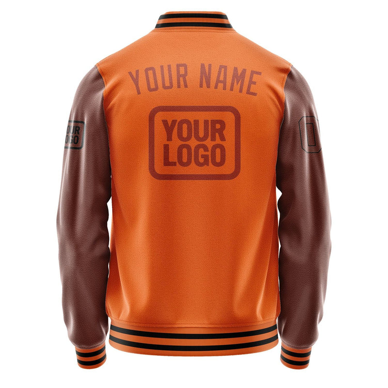 Custom Orange Coral Red Jacket JA282816281717161617