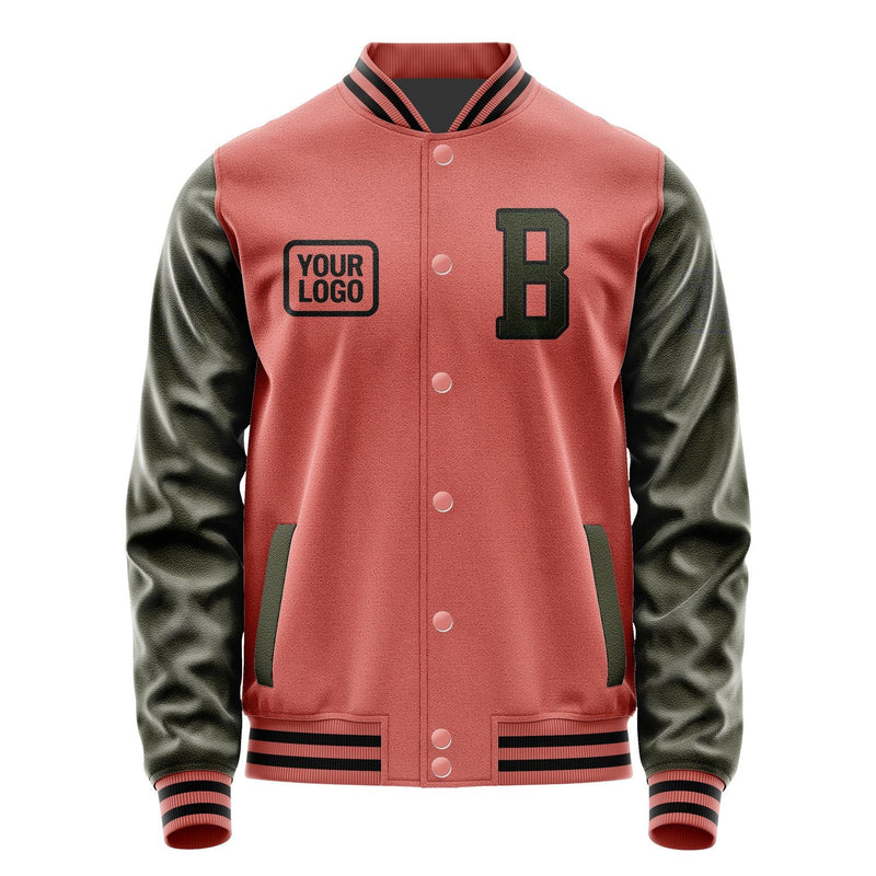 Custom Copper Rose Olive Jacket JA292902291717020217