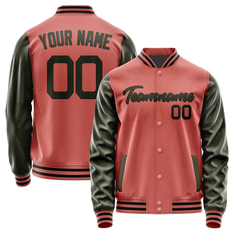 Custom Copper Rose Olive Jacket JA2929022917B21702
