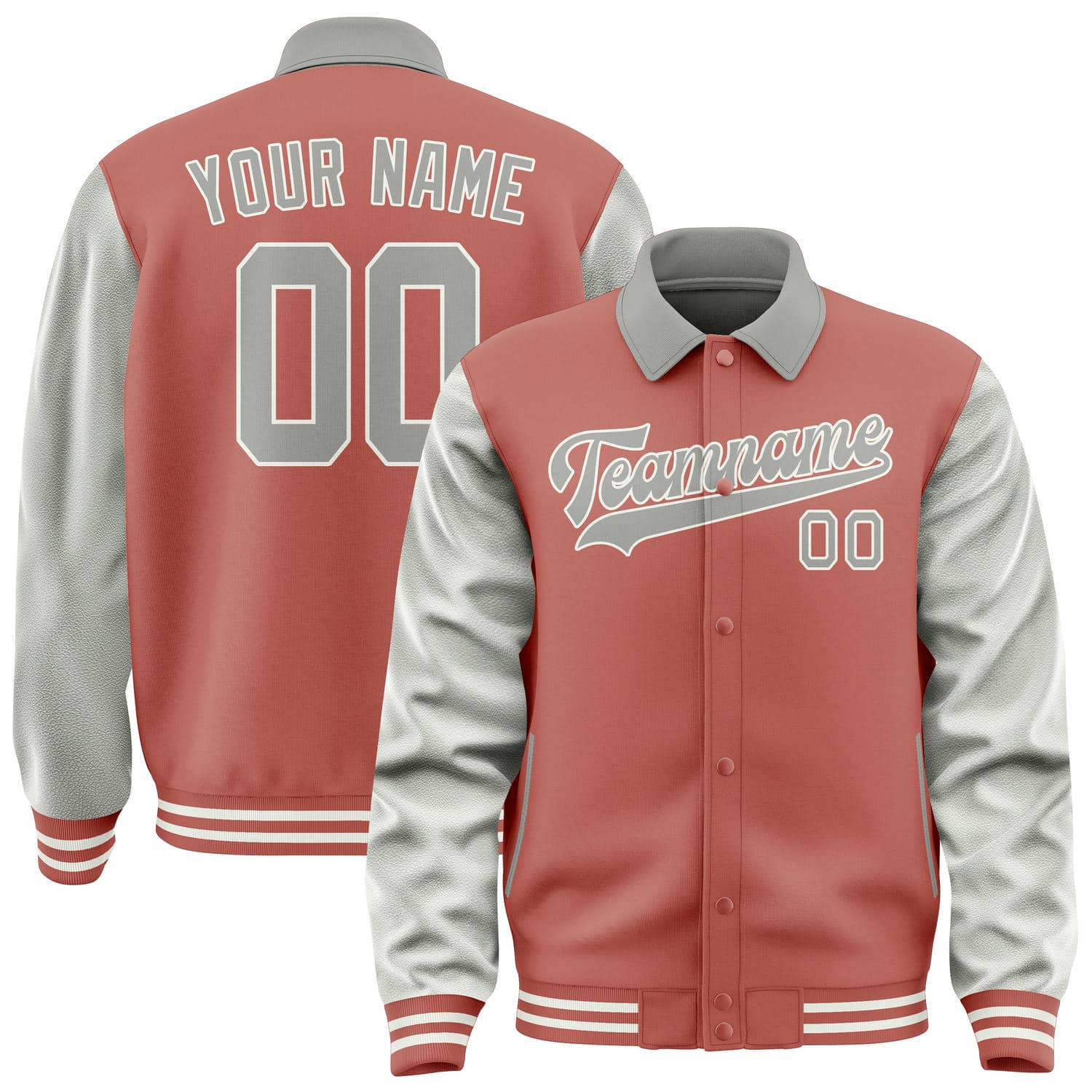 カスタムコッパーローズグレージャケット