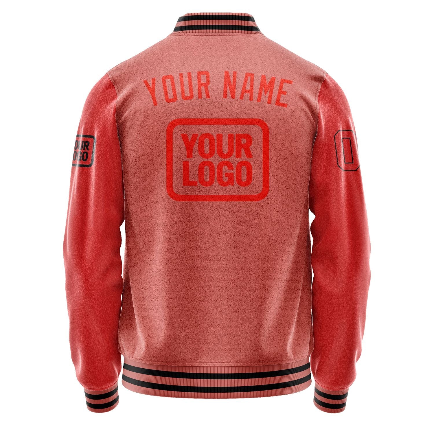 Custom Copper Rose Orange Red Jacket JA292912291717121217