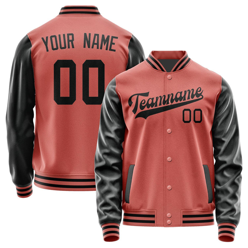 Custom Copper Rose Black Jacket JA2929172917B31717