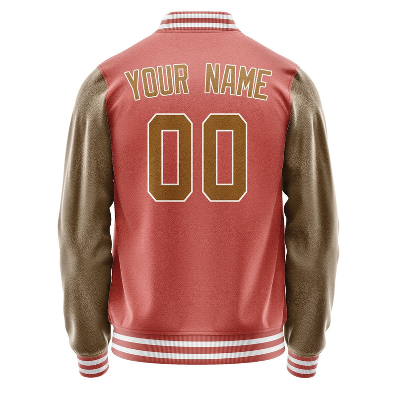Custom Copper Rose Khaki Jacket JA2929222918B31822