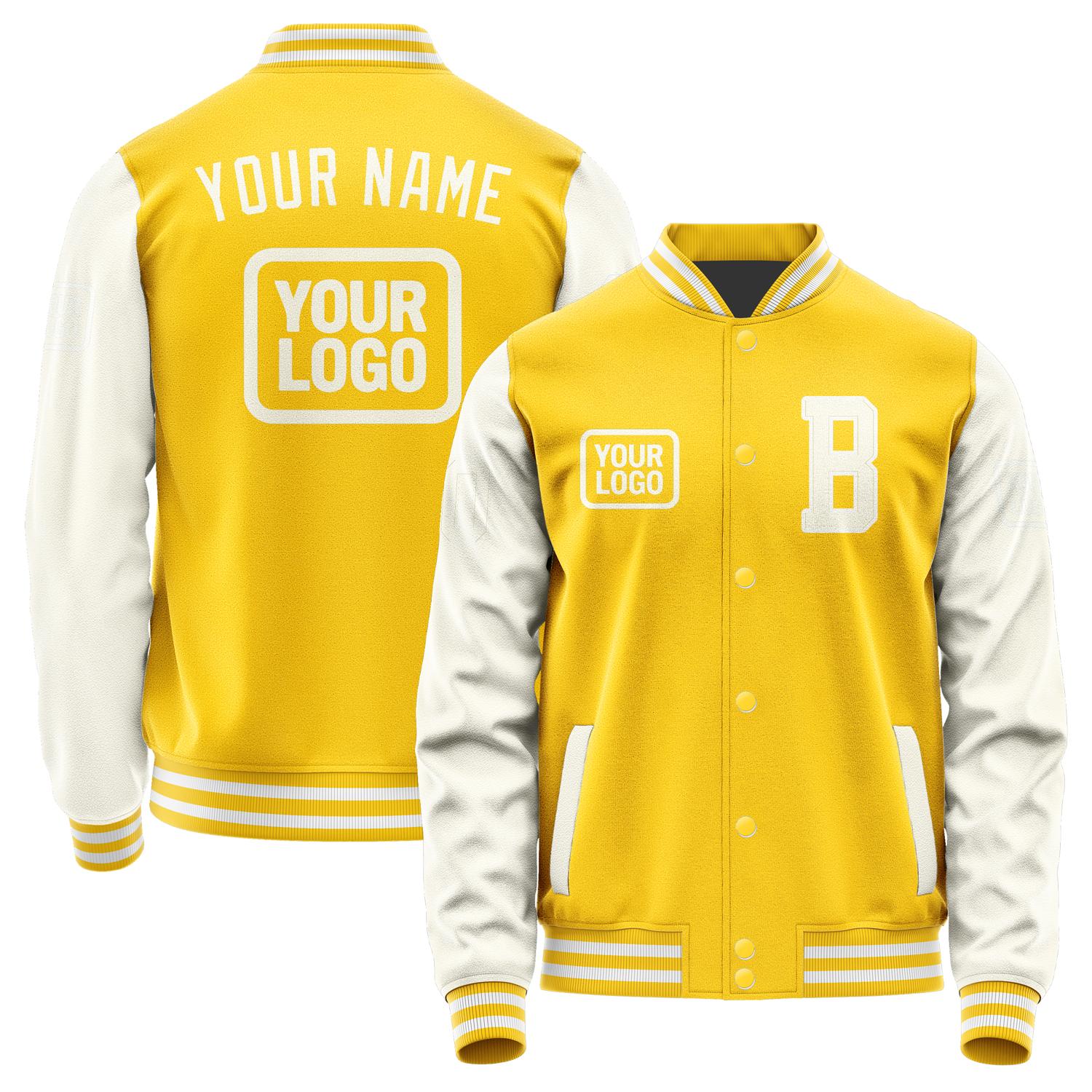 Custom Gold Cream Jacket JA303003301818030318