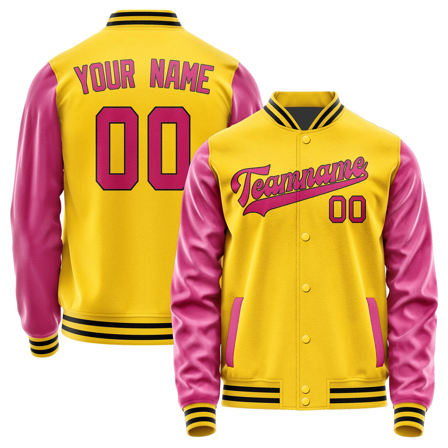 Custom Gold Pink Jacket JA3030133017B31713
