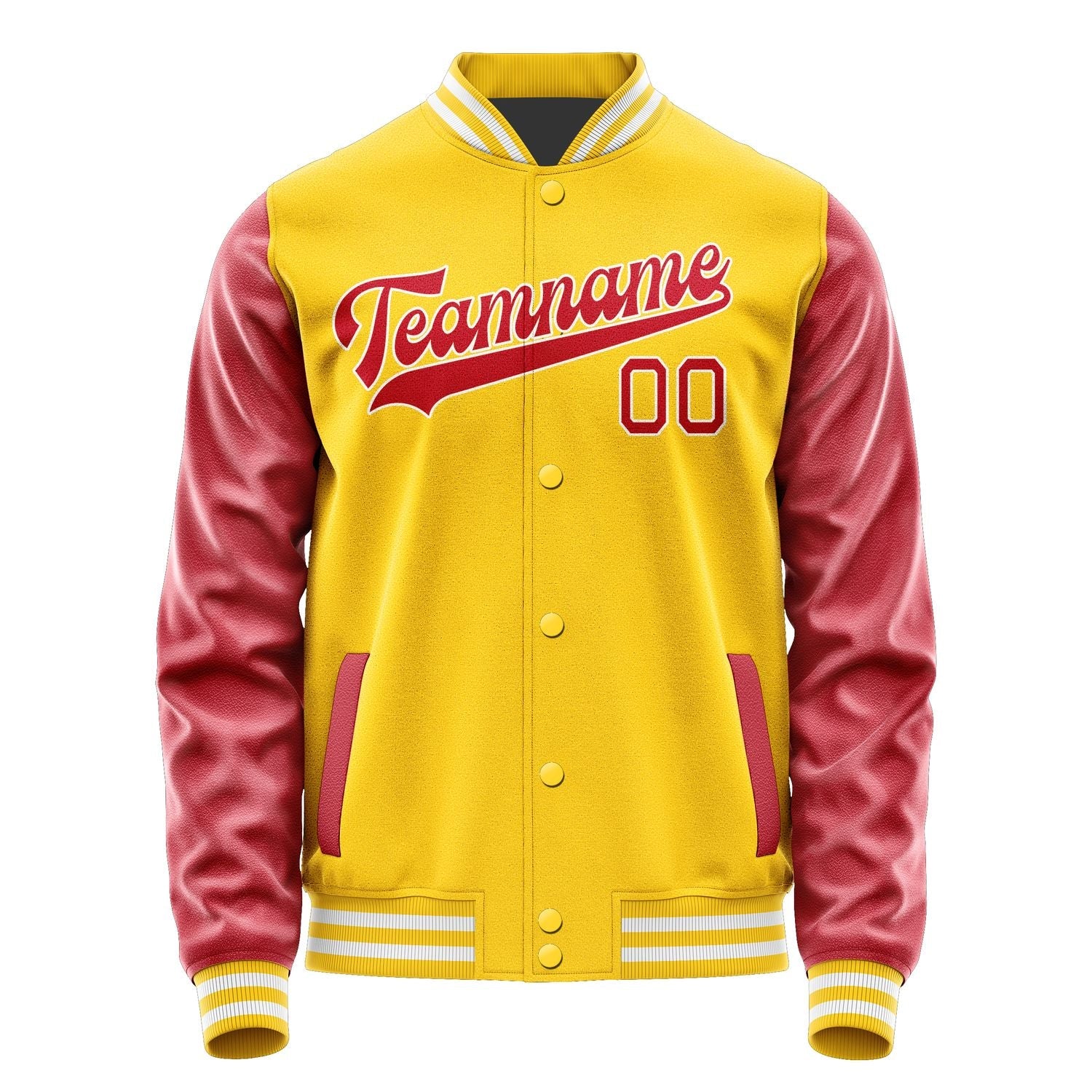 Custom Gold Red Jacket JA3030143018B31814