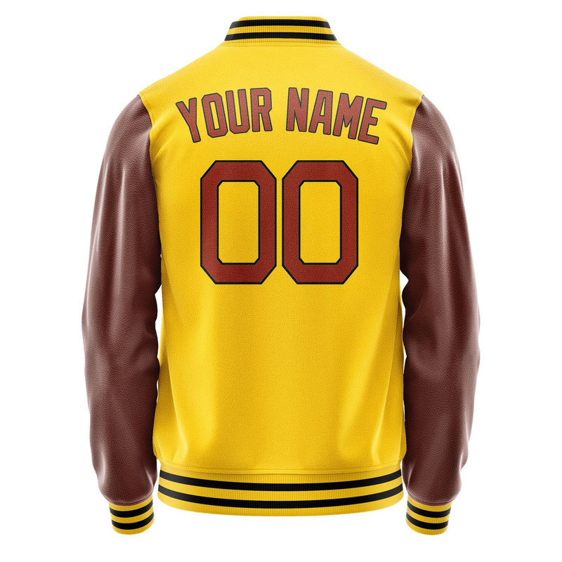 Custom Gold Crimson Red Jacket JA3030153018B21815