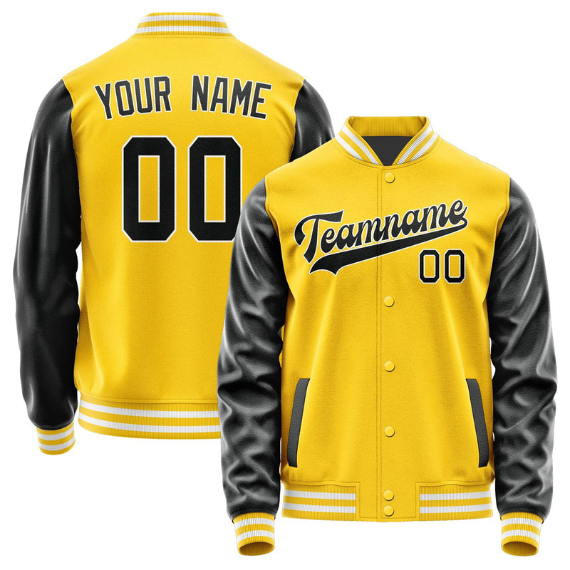 Custom Gold Black Jacket JA3030173018B31817