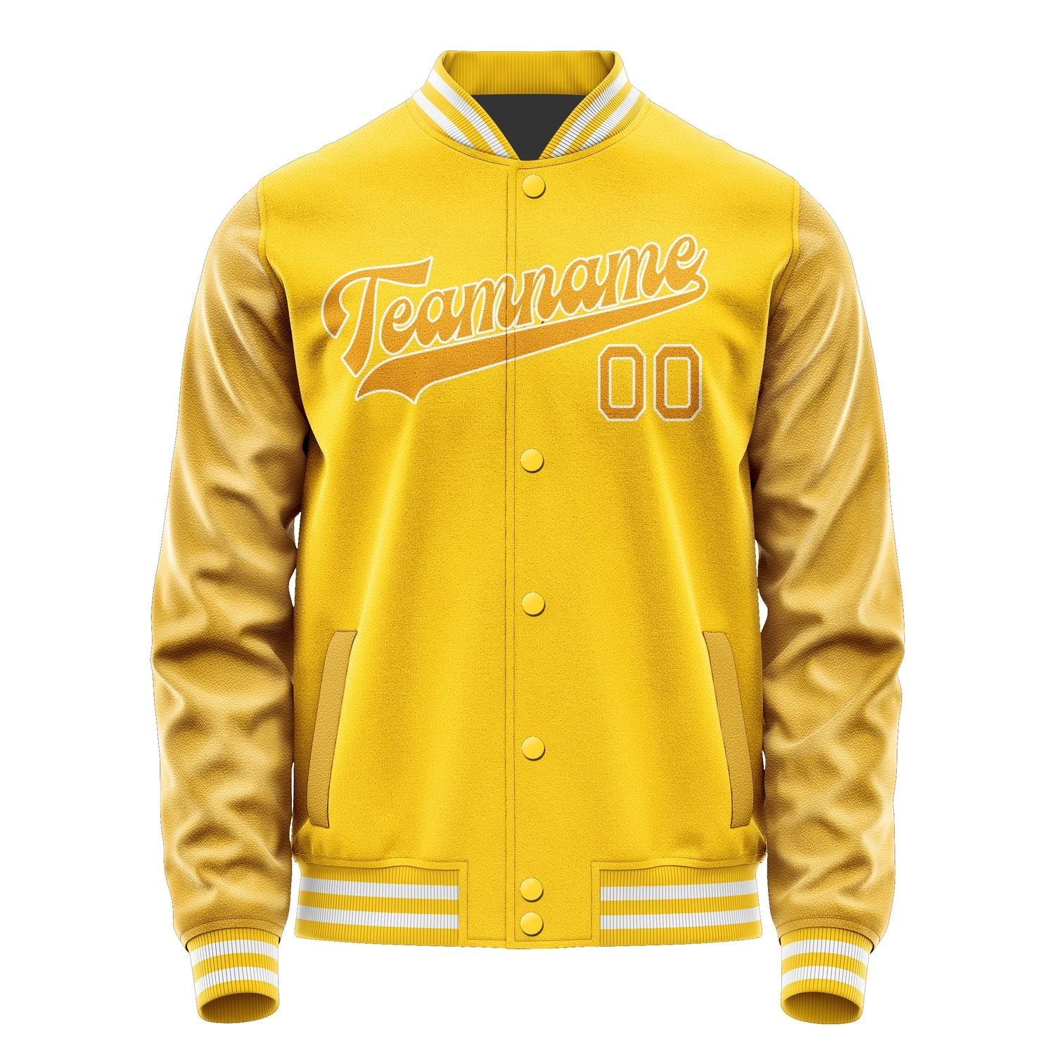 Custom Gold Yellow Jacket JA3030193018B31819