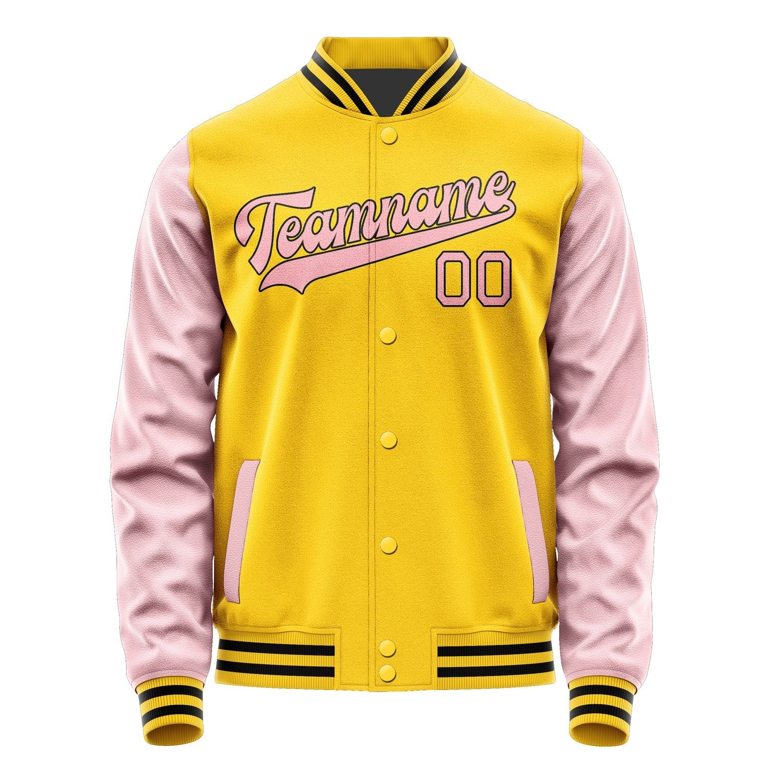 Custom Gold Light Pink Jacket JA3030213017B31721