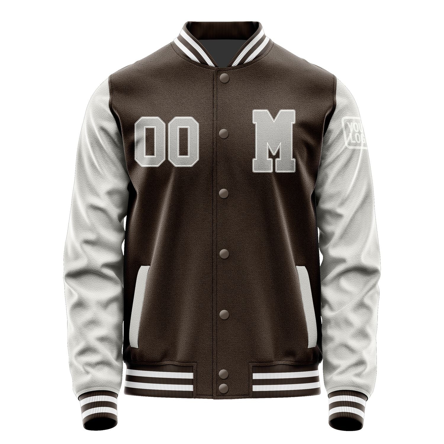 Custom Brown Gray Jacket Jb0101040118041818