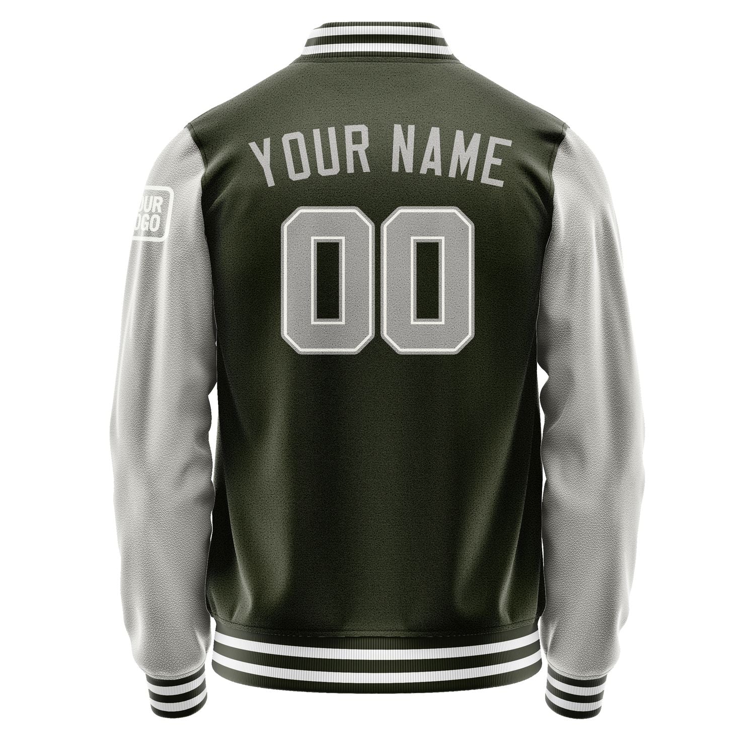 Custom Olive Gray Jacket Jb0202040218041818