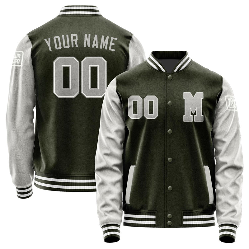 Custom Olive Gray Jacket Jb0202040218041818
