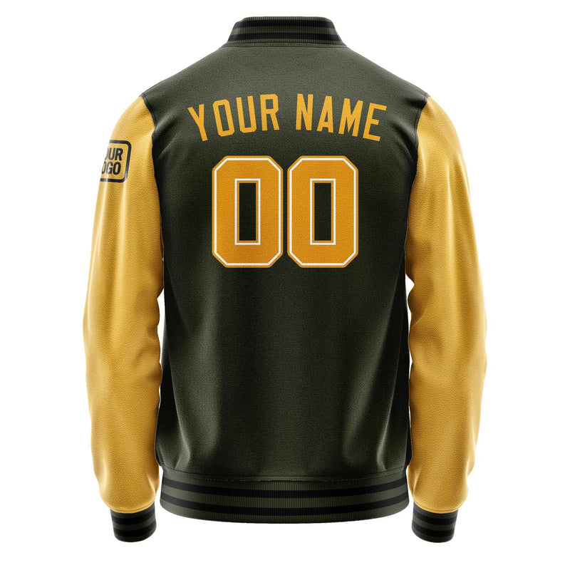 Custom Olive Yellow Jacket Jb0202190217191817