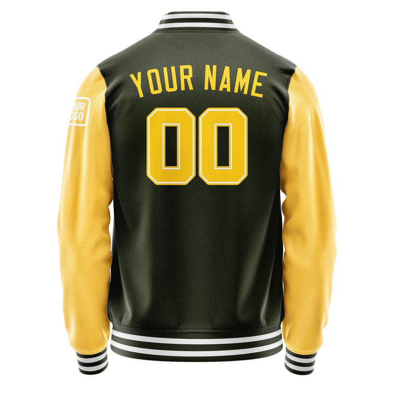 Custom Olive Gold Jacket Jb0202300218301818