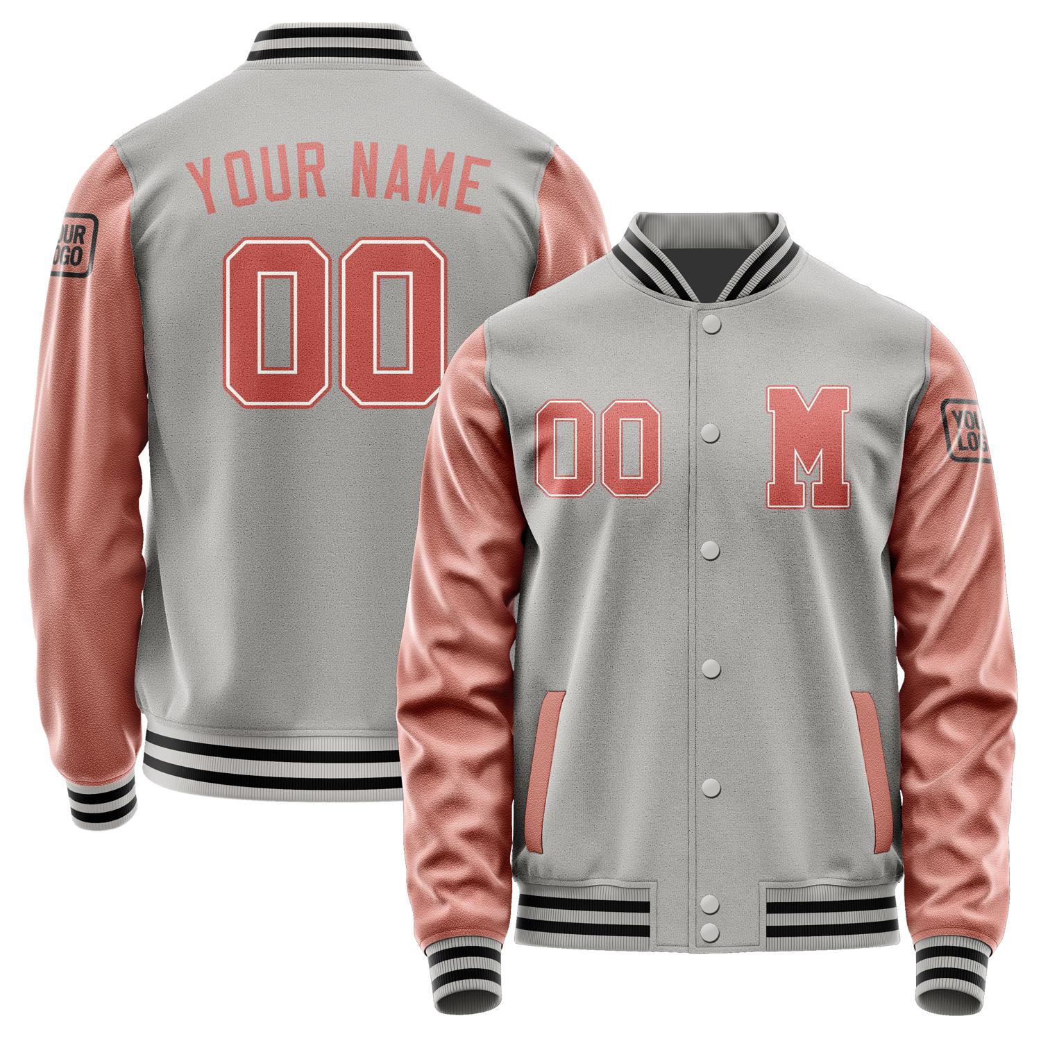 Custom Gray Copper Rose Jacket Jb0404290417291817