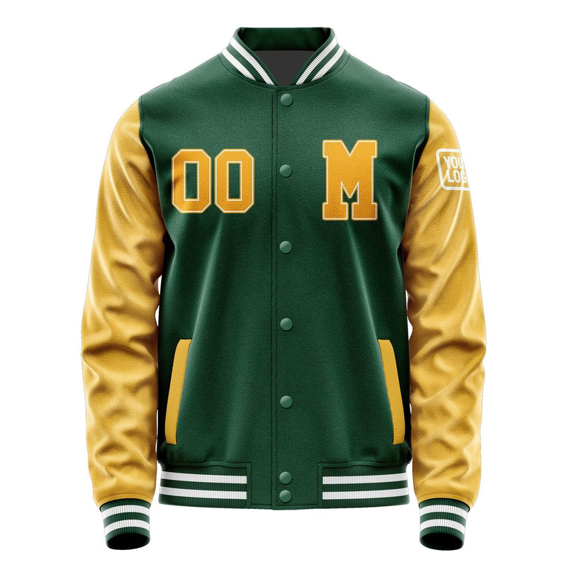 Custom Green Yellow Jacket Jb0505190518191818