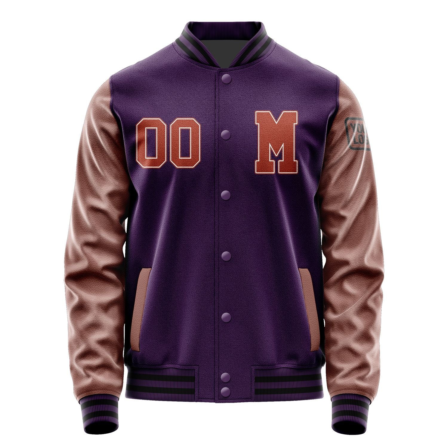 Custom Purple Coral Red Jacket Jb0707160717161817