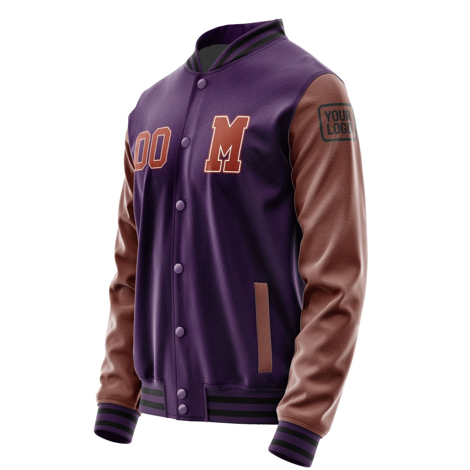 Custom Purple Coral Red Jacket Jb0707160717161817