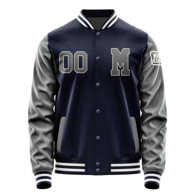 Custom Navy Dark Grey Jacket Jb1111201118201818